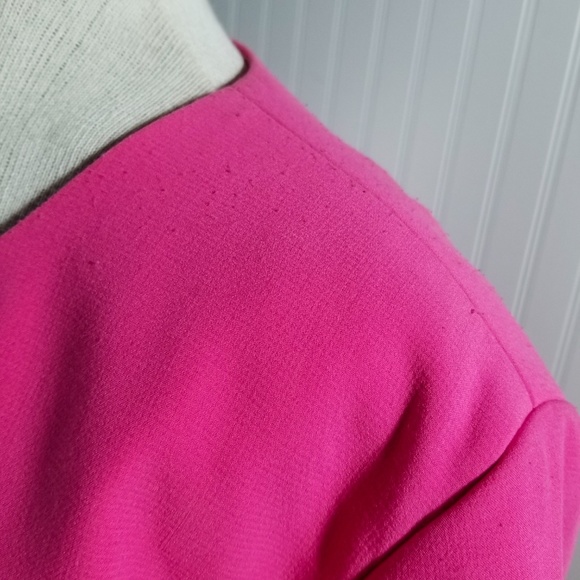 | dalia | pink modern duster coat - Picture 3 of 7